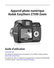Kodak EasyShare Z7590 Zoom Guide D'utilisation