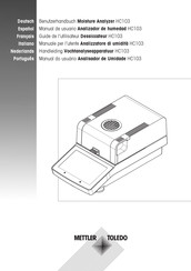 Mettler Toledo HC103 Guide De L'utilisateur