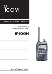 Icom IP100H Manuel D'utilisation