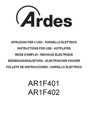 ARDES AR1F401 Mode D'emploi