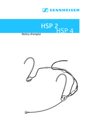 Sennheiser HSP 2 Notice D'emploi