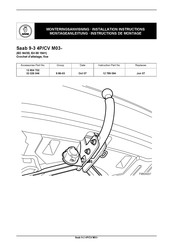 Saab 12 804 702 Instructions De Montage