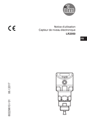 IFM LR2050 Notice D'utilisation