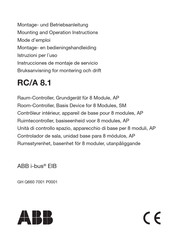 ABB RC/A 8.1 Mode D'emploi