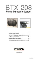 Metcal BTX-208 Manuel D'utilisation Du Système