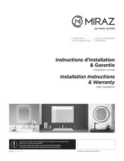 Kalia MR1534-500-001 Instructions D'installation