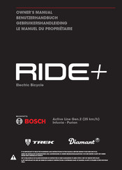 Diamant Ride+ Manuel Du Propriétaire