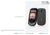 Alcatel one touch 602 Mode D'emploi