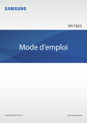 Samsung SM-T825 Mode D'emploi