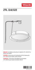 Velux ZTL 114 Instructions D'installation