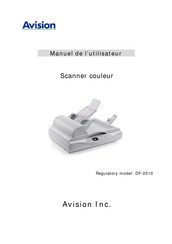 Avision DF-0510 Manuel De L'utilisateur