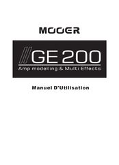 Mooer GE200 Manuel D'utilisation