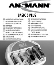 ANSMANN BASIC 5 PLUS Manuel D'utilisation