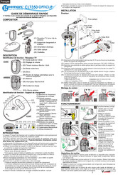 Geemarc Opticlip CL7350 Guide De Démarrage Rapide