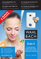 Wahl Bach 3-in-1 Instructions De Montage Et D'utilisation