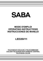 Saba L32PV412 Mode D'emploi