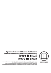 Husqvarna K970 II Chain Manuel D'utilisation