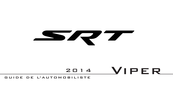 SRT Viper 2014 Guide D'utilisation