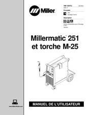 Miller Millermatic 251 Manuel De L'utilisateur