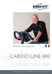 ERGO-FIT CARDIO LINE CYCLE 457 MED Mode D'emploi