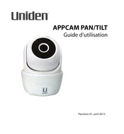 Uniden APPCAM PAN/TILT Guide D'utilisation