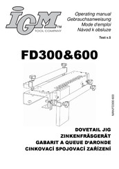 IGM FD600 Mode D'emploi