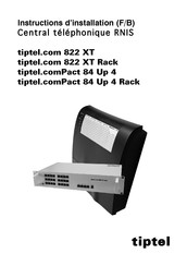 TIPTEL 822 XT Instructions D'installation