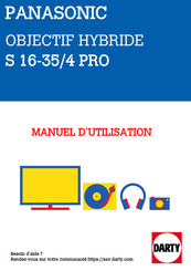 Panasonic S-R1635 Manuel D'utilisation