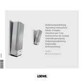 Loewe Universal Speaker ID Mode D'emploi
