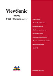 ViewSonic VMP72 VS13057 Guide De L'utilisateur