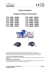 Wiltec CTF-2800 Guide D'utilisation