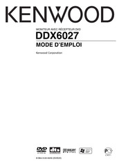 Kenwood DDX6027 Mode D'emploi