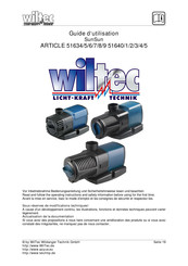 WilTec SunSun JTP-4000R Guide D'utilisation