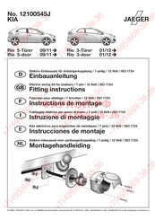 Jaeger 12100545J Instructions De Montage