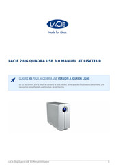 LaCie 2BIG QUADRA USB 3.0 Manuel Utilisateur