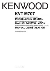 Kenwood KVT-M707 Manuel D'installation