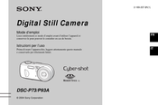 Sony Cyber-shot DSC-P73 Mode D'emploi
