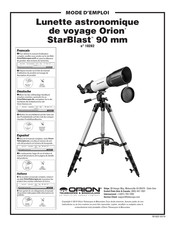 Orion StarBlast 90 Mode D'emploi