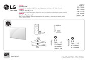 LG 43LJ500M Guide De Configuration Rapide