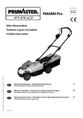 PrimAster PMARM Pro Manuel D'utilisation