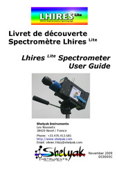shelyak Lhires Lite Guide D'utilisateur