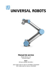 Universal Robots UR5 Instructions De Service