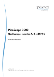 pico Technology PicoScope 3405B Manuel D'utilisation