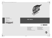 Bosch PST 750 PEL Notice Originale