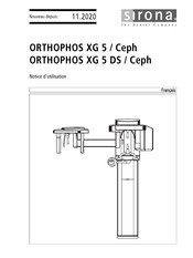Sirona ORTHOPHOS XG 5/CEPH Notice D'utilisation