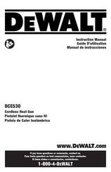 DeWalt DCE530 Guide D'utilisation
