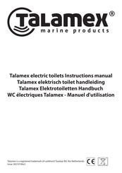 TALAMEX Standard 24V Manuel D'utilisation