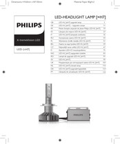 Philips X-tremeVision LED Mode D'emploi