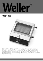 Weller WHP 200 Mode D'emploi