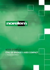 norelem 5 AXES Mode D'emploi